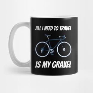 Gravel Bike Racing Mug